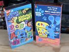 Lot Of 2 Rare VTG Nickelodeon Blue’s Clues VHS Alphabet Power + ABCs And 123’s