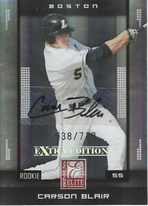 2008 Donruss Elite Extra Edition Baseball - #190 - CARSON BLAIR - AUTO