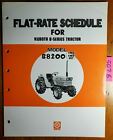 Kubota B8200 2WD 4WD HST B-Series Tractor Flat-Rate Schedule Manual 4/84