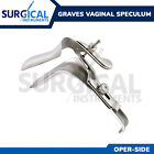 Open Side Graves Vaginal Speculum Medium Surgical Instruments German Grade