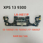LA-H811P For Dell XPS 13 9300 Motherboard I3-1005G1/I5-1035G1 CPU 8G/16G RAM