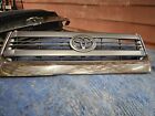 ✅  2014 2015 2016 2017 Toyota Tundra Front Grille Grill Chrome Surround OEM