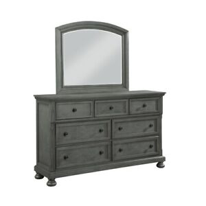 New ListingJackson Modern Style 7-Drawer Dresser with Rustic Gray Finish | Stylish Storage