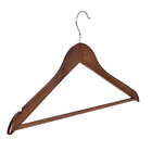 New Listing60 Pack Easy Hanging Solid Walnut Wood Suit Hangers for Adult