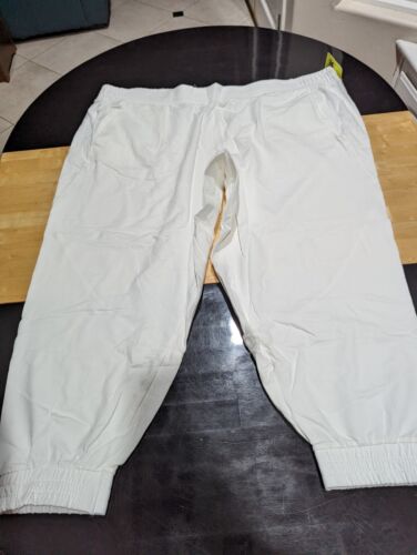 Womens all in motion jogger white pants sz 4x