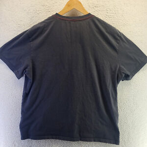 RVCA Standard Shirt Mens 2XL Black Chest Pocket Short Sleeve Pullover Stretch