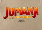 Official JUMANJI Welcome To The Jungle Movie Promo Shirt L/M Jack Black The Rock