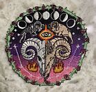 ARIES Fire Sign Astrological Horoscope Symbol Embroidered Patch Iron on 3.5”