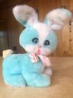 New ListingVintage Kuddles Toy Inc. Plush Blue Bunny Rabbit Made in Japan 12