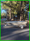 1975 Gregor Runabout 13’ Aluminum Fresh Water Fishing Boat & Outboard & Trailer