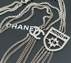 CHANEL CC Multi Strands Medallion Necklace 43