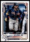 2021 Bowman Base #62 Ronald Acuna Jr. - Atlanta Braves