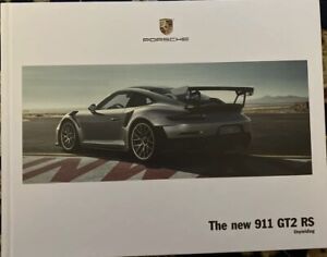 Porsche 911 GT2 RS OFFICIAL Hardback Prestige Brochure 2017 2018 USA Editions