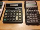 BA II PLUS  & TI-30XS and 4 lot Calculator, all pre-owned. TEST & WORKS!!!