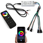 Bluetooth iOS Android RGB RGBW LED Color Change Module & Remote w/ Snap Splitter