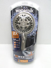 Waterpik 7-Mode Powerpulse Hand Held Shower Sprayer Hose Brushed Nickel NEW