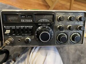 Used Vintage Kenwood Model TS-700A Transceiver HAM Radio