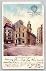 Advertising Postcard Boston Rubber Shoe Co. Old State House  1907 A933