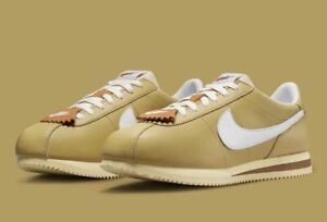 Nike Cortez 23 SE Shoes Wheat Gold White Sneakers FD0400-725 Mens Size NEW