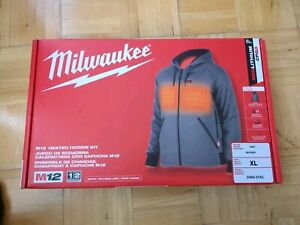 Milwaukee  306G-21XL -  M12 Heated Hoodie Kit - Gray XL - Brand New!!!