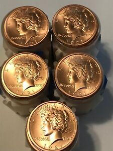 Peace Dollar design pure copper coins 140 X 1 ounce each ( 8.75 lbs)-REEDERSONG