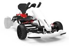 HYPER GOGO Electric GoKart Outdoor Race Pedal Off Road Go Kart for Adults White