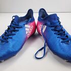 Youth Blue / Pink  Adidas X 16.3 Techfit Football Boots Size Youth US 7 Great Co