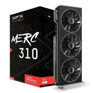 XFX Speedster MERC310 AMD Radeon RX 7900XTX Black Gaming Graphics Card