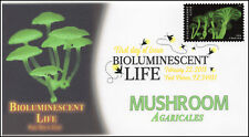 18-068, 2018, Bioluminescent Life, DCP, Mushroom, First Day Cover