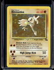 1999 Pokemon Fossil Hitmonlee Holo Rare #7/62