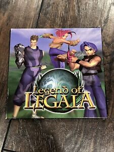 Legend of legaia (Sony PlayStation 1, 1999) Demo Disc & Sleeve - Tested & Works