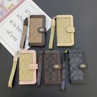 for iPhone 15 Plus Pro Max /14/13/12/11 Luxury PU Leather Wallet Card Flip Case