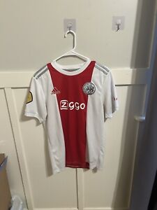 New ListingAdidas AFC Ajax Men’s Soccer Jersey Size L Gravenberch Replica Brand New