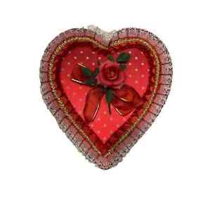 Vintage Valentines Heart Shaped Candy Box :-)