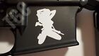 (3) Tactical Girl VINYL DECAL, AR15 Airsoft MSR lower magwell sticker, 5.56 .223