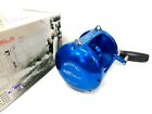 Avet EXW80/2 Two-Speed Lever Drag Big Game Reel EXW 80/2 - BLUE - Right Handed