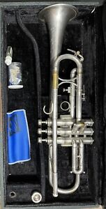 H. N. White King Liberty Trumpet, Silver 1925 Model 82032 S