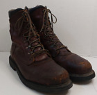 Red Wing Men’s Work Boots 2264 Brown Leather Safety Toe Size 11.5D