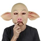 Halloween Latex Funny Demon Pig head Mask Masquerade Costumes party Cosplay Prop