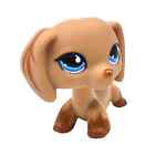 Littlest Pet Shop #518 Dachshund Dog Puppy Blue Eyes LPS 2006 Hasbro