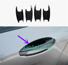 For Benz S-Class W222 14-20 ABS Carbon Fiber Exterior Side Door Bowl Cover Trim