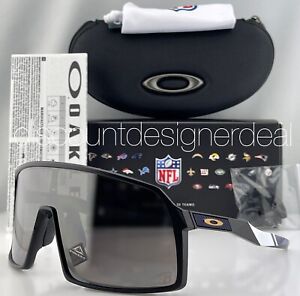 Oakley Sutro Sunglasses OO9406-55 Matte Black Silver Mirror Prizm RAVENS NFL