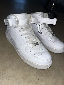 Size 9 -  Nike Air Force 1 Mid '07 White  315123-111