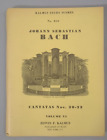 KALMUS STUDY SCORES No. 810 JOHANN S.BACH CANTATAS Nos. 20-22 VOLUME VI 010324