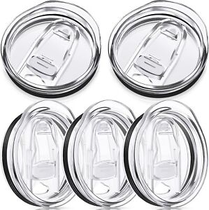 20 oz Skinny Tumbler  Replacement Clear Lids (5 Pack)- FREE SHIPPING FROM USA