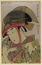 Yoshiwara suzume 2,Utamaro Kitagawa,Japan,Transparent Hat,Woman,Beatuy,1780s