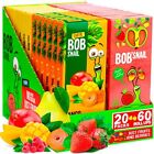 Snacks Variety Pack for Kids Adults - 60 Bulk Healthy Fruit Roll Up Individua...