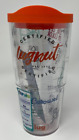 Lug Certified Lugnut Tervis Tumbler 24oz Clear w/Orange lid New DEFECT Sold Out
