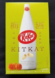 NIB Japanese Kit-Kat Ume Sake KitKat Chocolate 9 mini bars New Rare