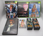 XBOX DEAD OR ALIVE ULTIMATE 3 & Xtreme Beach Volleyball w/CD 2Figure & Cards